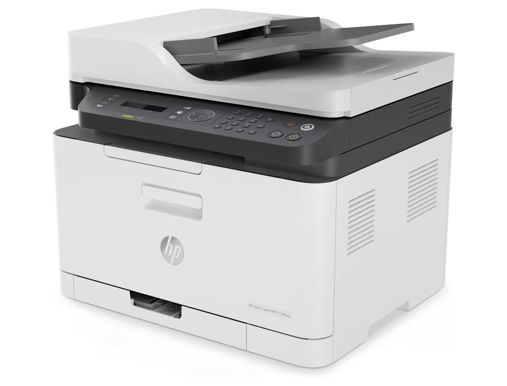 EQUIPO MULTIFUNCION HP COLOR LASER 179FNW FAX ETHERNET WIFI 18 NEGRO 4 COLOR PPM BANDEJA 150 HOJAS ESCANER