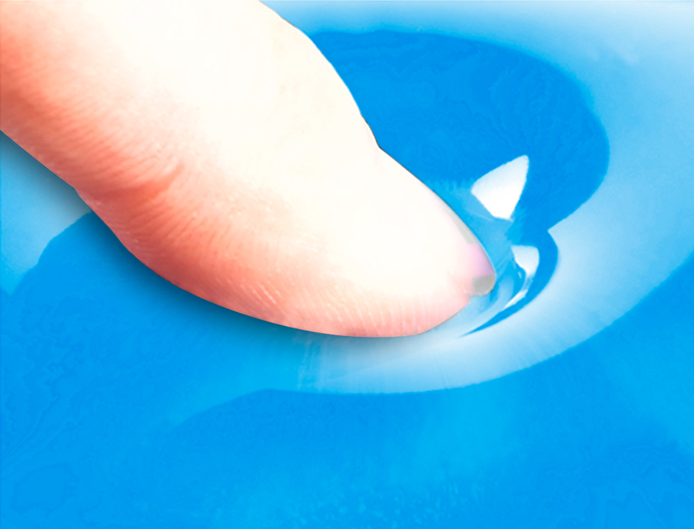 ALFOMBRILLA PARA RATON Q-CONNECT REPOSAMUÑECAS DE GEL PVC COLOR AZUL 210X245X20 MM