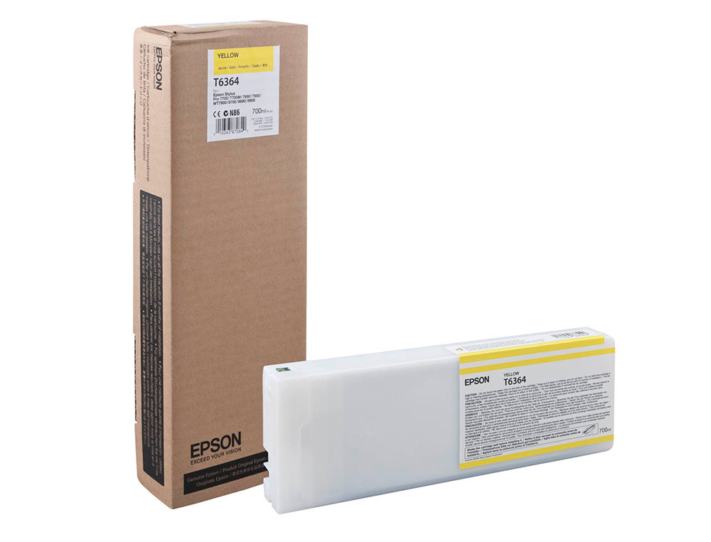 INK-JET EPSON GF STYLUS PHOTO 7900/9900 AMARILLO ALTA CAPACIDAD