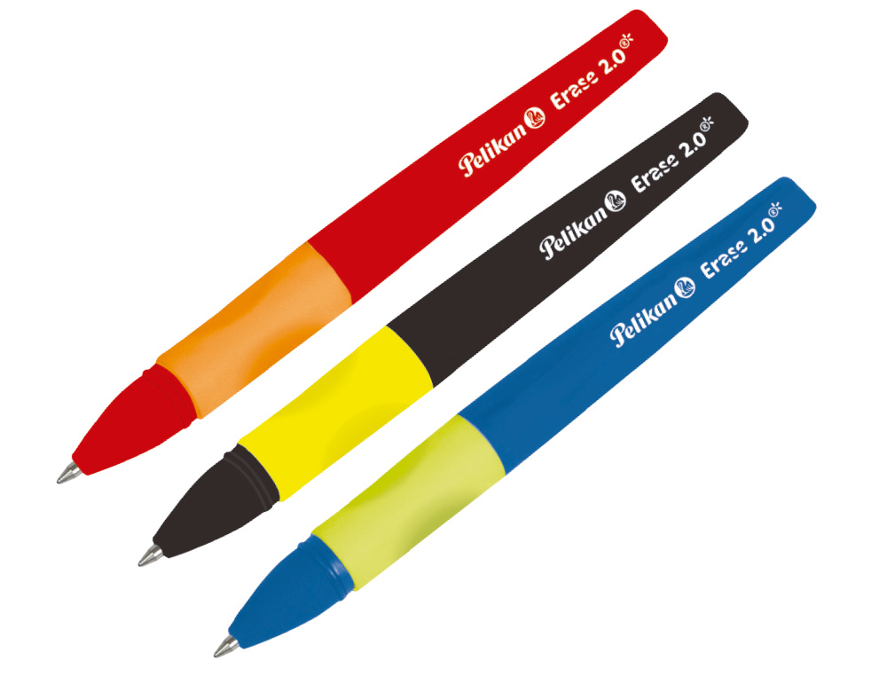 EXPOSITOR PELIKAN SOBREMESA ERASE 2.0 CONTENIDO 60 ROLLERS COLORES SURTIDOS Y 36 RECAMBIOS COLORES SURTIDOS