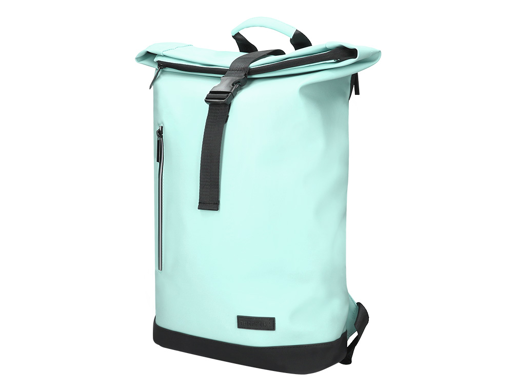 MOCHILA ANTARTIK ROLL PACK WATERPROOF ENROLLABLE GRAN CAPACIDAD TURQUESA 480X130X280 MM