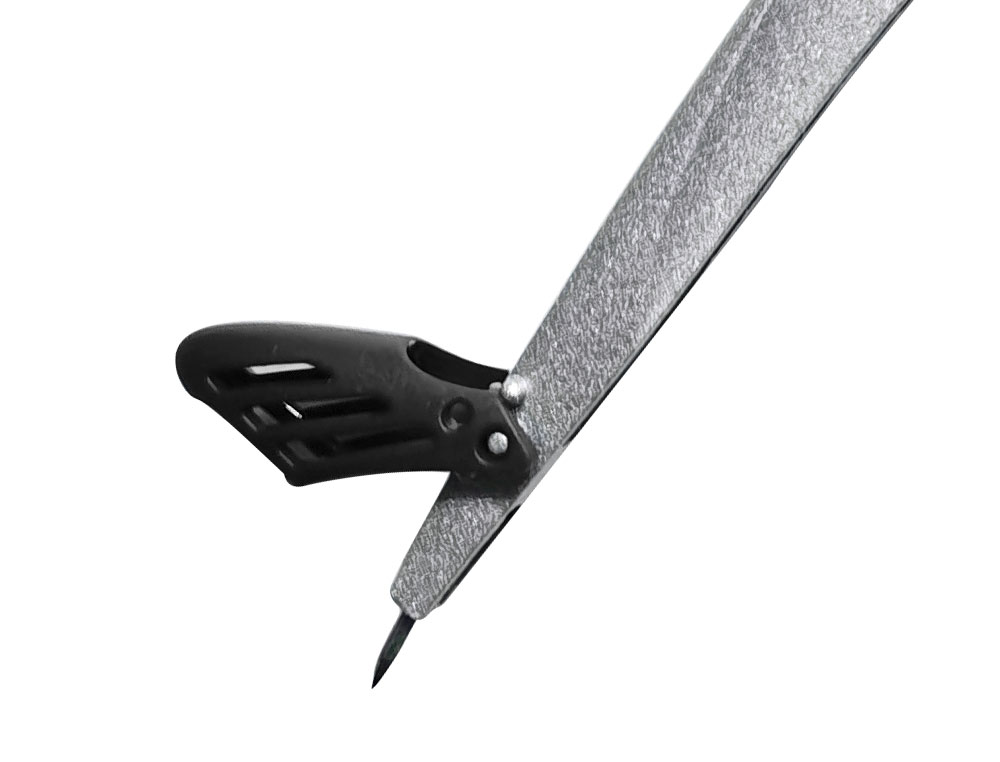 COMPAS LIDERPAPEL LOCK DEVICE CON ADAPTADOR UNIVERSAL Y TUBO DE MINAS COLOR GRIS