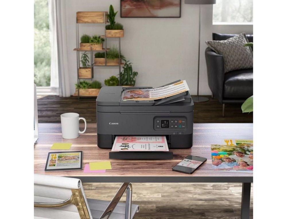 EQUIPO MULTIFUNCION CANON MAXIFY TS7450I TINTA COLOR 13PPM DIN A4 NEGRO 7PPM COLOR WIFI IMPRESORA ESCANER