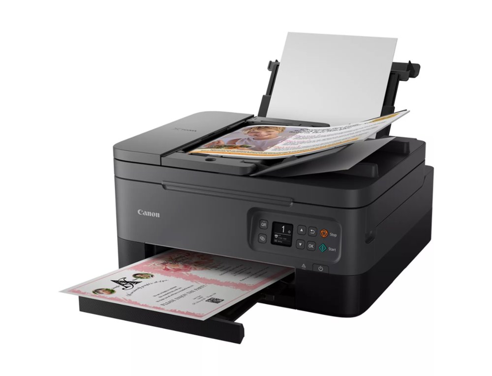 EQUIPO MULTIFUNCION CANON MAXIFY TS7450I TINTA COLOR 13PPM DIN A4 NEGRO 7PPM COLOR WIFI IMPRESORA ESCANER
