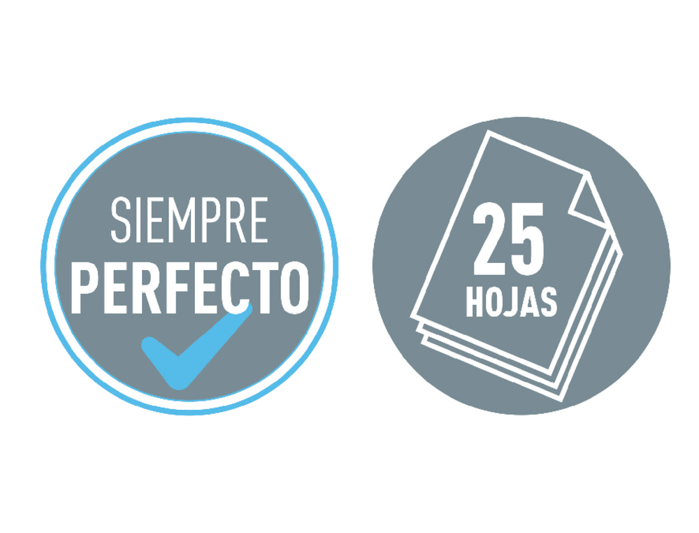 GRAPADORA PETRUS 210 REYCLE AZUL CAPACIDAD 25 HOJAS USA GRAPAS 22/6