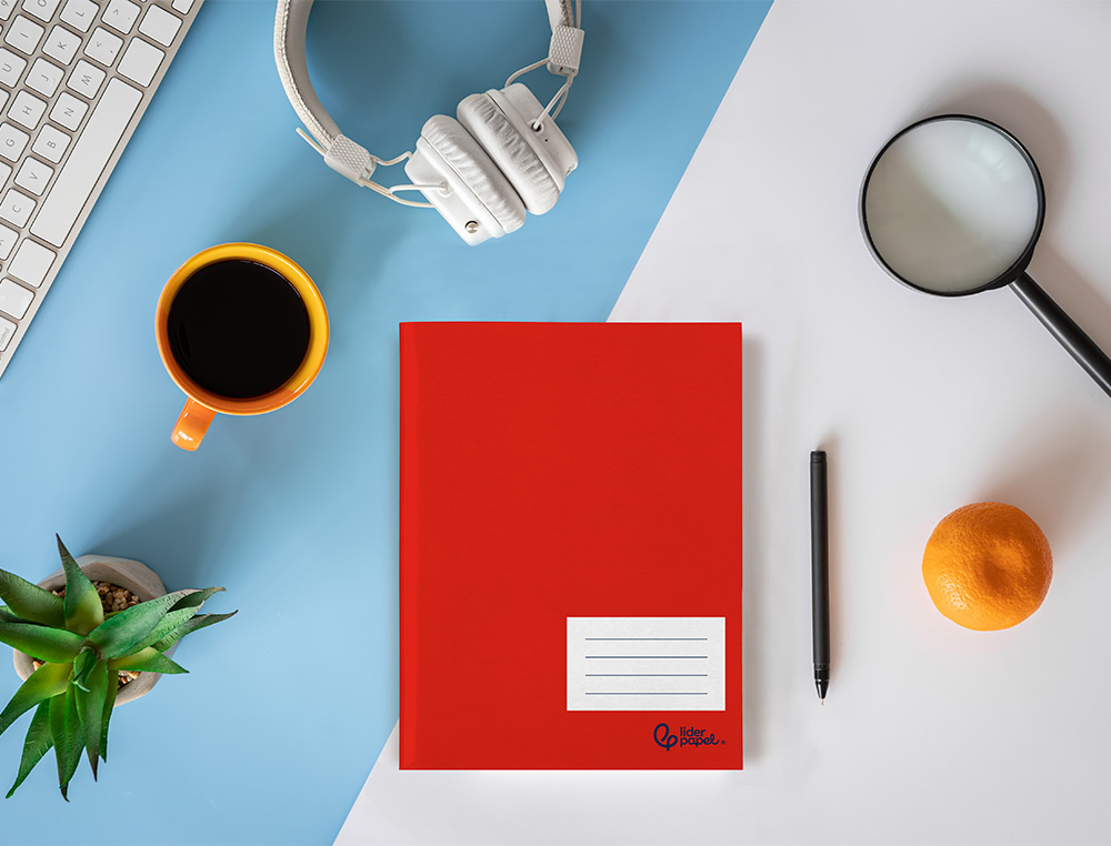 LIBRETA LIDERPAPEL SMART A5 PLUS 32 HOJAS 75G/M2 CUADRO 8MM CON MARGEN COLORES SURTIDO