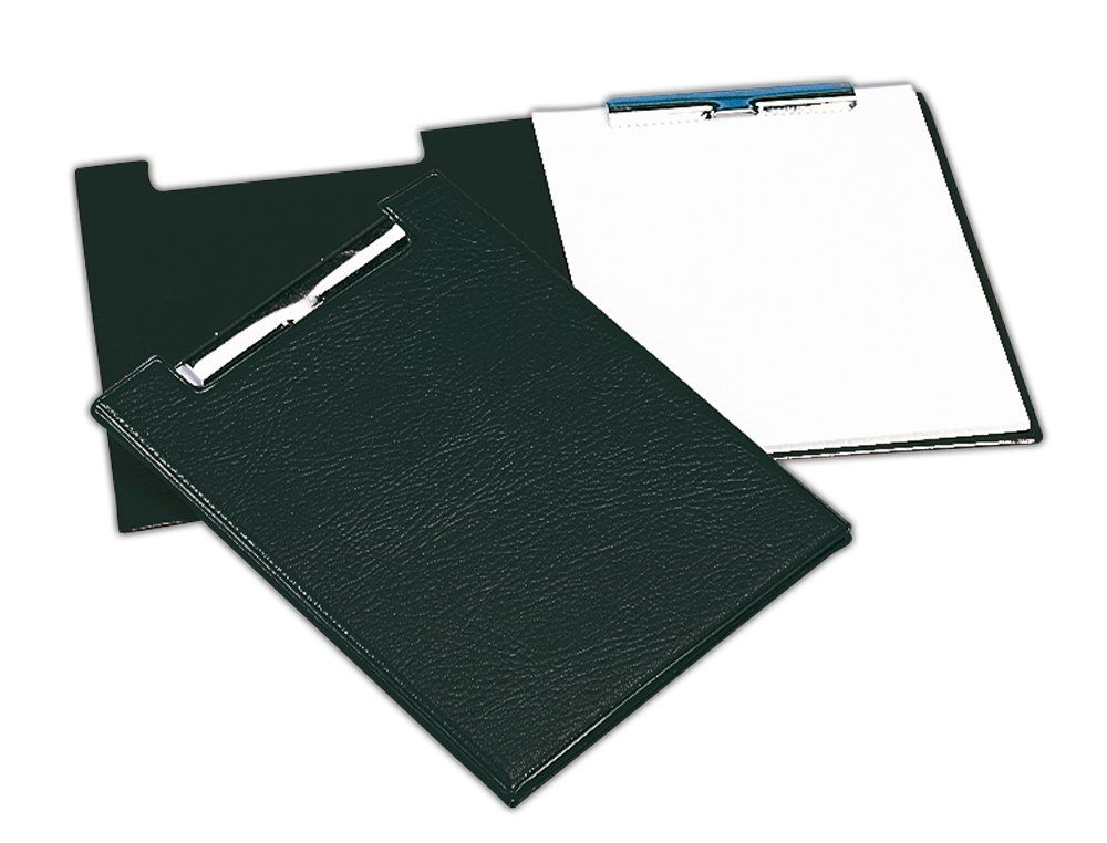 CARPETA SARO PLASTICO CON PINZA CUARTO COLOR NEGRO