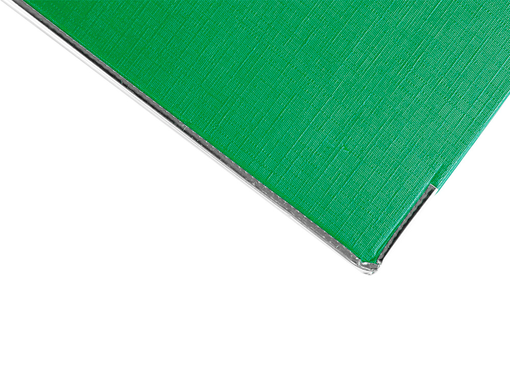 MODULO LIDERPAPEL 2 ARCHIVADORES FOLIO 2 ANILLAS MECANISMO DE PALANCA 75MM VERDE