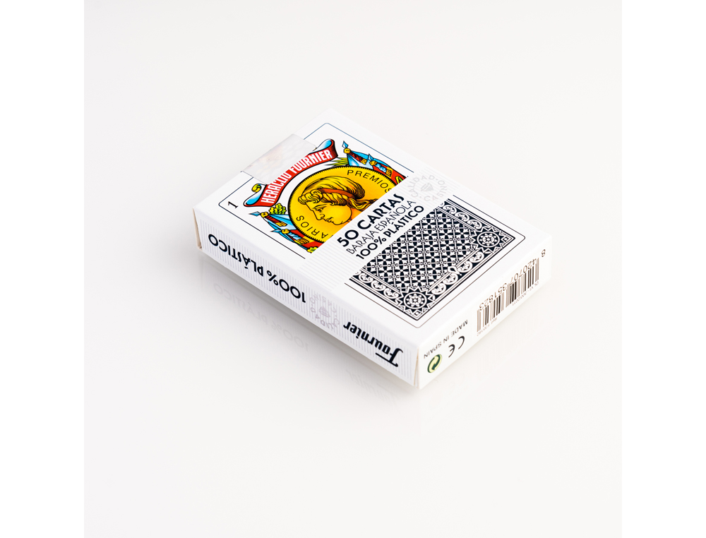 BARAJA FOURNIER ESPAÑOLA 100% PLASTICO 50 CARTAS