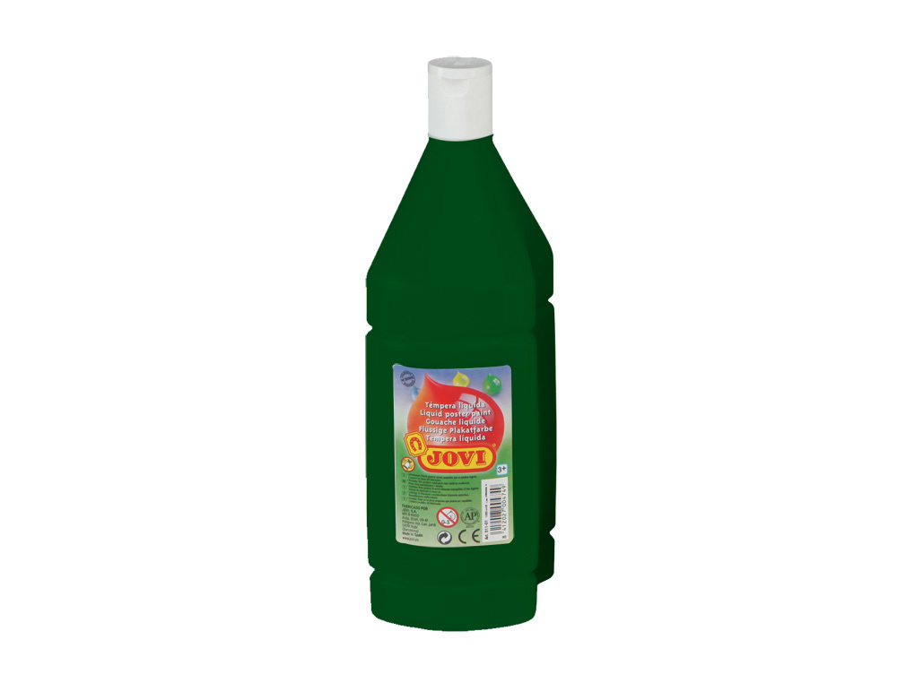 TEMPERA LIQUIDA JOVI ESCOLAR 1000 ML VERDE OSCURO