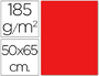 CARTULINA GUARRO ROJA 50X65 CM 185 GR