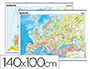 MAPA MURAL EUROPA FISICO/POLITICO 140X100 CM