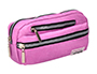 BOLSO ESCOLAR LIDERPAPEL PORTATODO OVALADO 3 BOLSILLOS VIOLETA PASTEL 195X40X100 MM