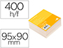 TACO PAPEL LIDERPAPEL SIN ENCOLAR 95X90X40 MM BLANCO 80 GR
