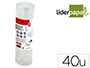 BARRA TERMOFUSIBLE LIDERPAPEL DE 7 MM DE DIAMETRO X 200 MM DE ALTO BOTE DE 40 UNIDADES