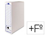 CAJA ARCHIVO DEFINITIVO LIDERPAPEL ECOUSE CARTON 100% RECICLADO FOLIO PROLONGADO 388X275X116MM 325G/M2