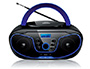 RADIO REPRODUCTOR DAEWOO CD CON USB RADIO DIGITAL 20 PRESINTONIAS POTENCIA DE SALIDA 2X2W CON 2 JACK