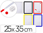 PIZARRA BLANCA LIDERPAPEL MAGNETICA 25X35 CM CON ROTULADOR Y BORRADOR