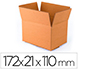 CAJA PARA EMBALAR Q-CONNECT USOS VARIOS CARTON DOBLE CANAL MARRON 172X217X110 MM