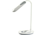 LAMPARA DE OFICINA Q-CONNECT SOBREMESA PROFESIONAL ABS 18 LEDS 6 W INTERRUPTOR SENSOR 3 NIVELES COLOR BLANCO