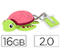 MEMORIA USB EMTEC FLASH 16 GB 2.0 TORTUGA