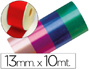 CINTA FANTASIA 10 MT X 13 MM ROJO