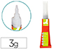 PEGAMENTO Q-CONNECT ADHESIVO INSTANTANEO FUERTE 3GR UNIDAD