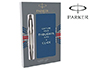 BOLIGRAFO PARKER JOTTER ACERO + BLOC EXPOSITOR DE 9 SETS REGALO