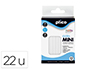 BARRA TERMOFUSIBLE PLICO MINI TRANSLUCIDA 8 MM DE DIAMERO X 100 MM DE ALTO BLISTER 22 UNIDADES
