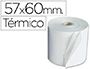 ROLLO SUMADORA EXACOMPTA TERMICO 57 MM X 60 MM 55 G/M2 SIN BISFENOL A