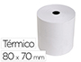 ROLLO SUMADORA EXACOMPTA TERMICO 80 MM X 76 MM 55 G/M2 SIN BISFENOL A