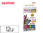 LAPICES DE COLORES ALPINO EXPERIENCE MINA PREMIUM 3,3 MM SPECIAL COLORS CAJA DE 12 COLORES SURTIDOS