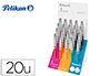 BOLIGRAFO PELIKAN JAZZ CLASSIC COLLECTION EXPOSITOR DE 20 UNIDADES COLORES SURTIDOS