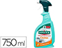 LIMPIADOR DESINFECTANTE SANYTOL PARA COCINAS CON PISTOLA PULVERIZADORA BOTE DE 750 ML