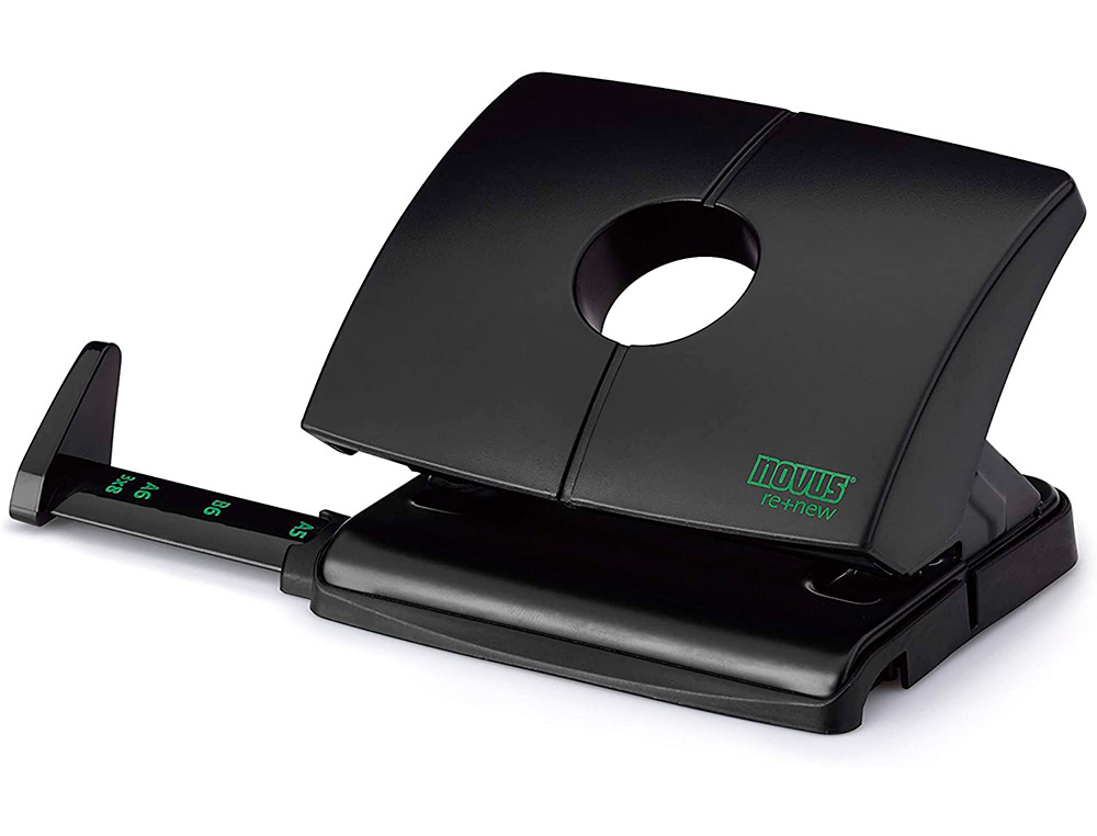 TALADRADOR NOVUS B220 PLASTICO ABS RECICLADO CAPACIDAD 20 HOJAS COLOR NEGRO