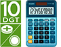 CALCULADORA CASIO MS-100EM SOBREMESA 10 DIGITOS TX +/- TECLA COLOR AZUL