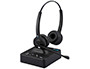 AURICULAR ACCUTONE DW1B INALAMBRICO BIAURAL CON TECNOLOGIA ECO DECT CONEXION RJ USB 9 HORAS DE BATERIA 400