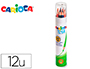 LAPICES DE COLORES CARIOCA TITA MINA 3 MM TUBO METAL 12 COLORES SURTIDOS + SACAPUNTAS