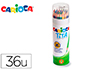 LAPICES DE COLORES CARIOCA TITA MINA 3 MM TUBO METAL 36 COLORES SURTIDOS + SACAPUNTAS