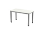 MESA DE OFICINA ROCADA EXECUTIVE 2000AD04 ALUMINIO/BLANCO 120X60 CM
