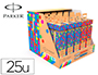 BOLIGRAFO PARKER JOTTER ORIGINALS CRACKER EXPOSITOR DE 25 UNIDADES SURTIDAS
