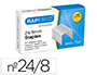GRAPAS RAPESCO GALVANIZADA 24/8 CAJA DE 1000 UNIDADES