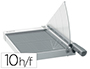 GUILLOTINA DE PALANCA LEITZ PRECISION HOME OFFICE A4 BASE PLASTICO LONGITUD CORTE 380 MM CAPACIDAD DE CORTE 10 HOJAS