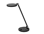 LAMPARA DE OFICINA Q-CONNECT SOBREMESA PROFESIONAL ABS 80 LEDS 7 W CON INTERRUPTOR COLOR NEGRO