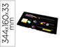 BANDEJA ORGANIZADORA Q-CONNECT DE CAJONES COLOR NEGRO 344X160X33 MM