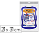PIZARRA BLANCA BIC VELLEDA CLIIIP DOBLE CARA CUADRICULADAY LISA CON 8 ROTULADORES COLORES SURTIDOS 21X31 CM