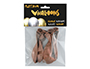 GLOBO 100% LATEX BIODEGRADABLE COBRE MEDIANOCHE BLISTER DE 6 UNIDADES