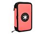 PLUMIER ESCOLAR ANTARTIK DOBLE COLOR CORAL 28 PIEZAS