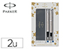 JUEGO PARKER IM ESSENTIAL ACERO CT BOLIGRAFO + PLUMA