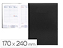 AGENDA ENCUADERNADA LIDERPAPEL CRETA 17X24 CM 2024 SEMANA VISTA COLOR NEGRO PAPEL 70 GR